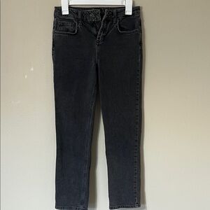 BDG Gray Denim Straight Jeans